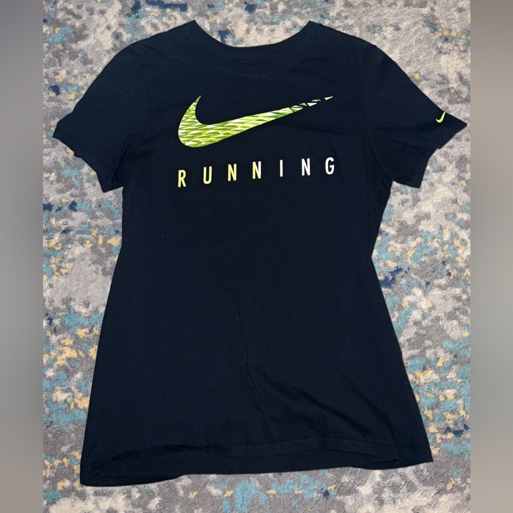 Athletic Nike Tee Size Medium Black